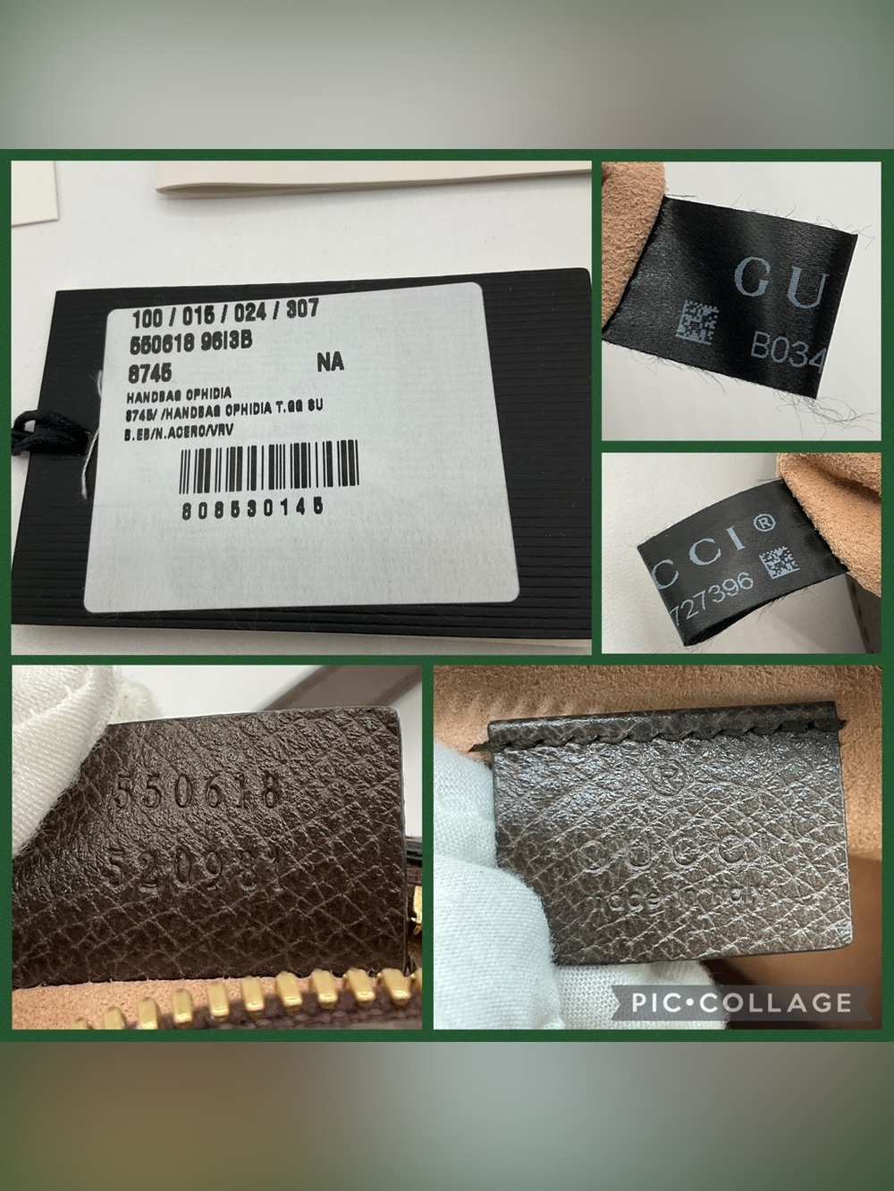 Gucci Ophidia Mini GG Round Shoulder Bag Supreme Monogram Canvas Web Stripe - Picture 3 of 15
